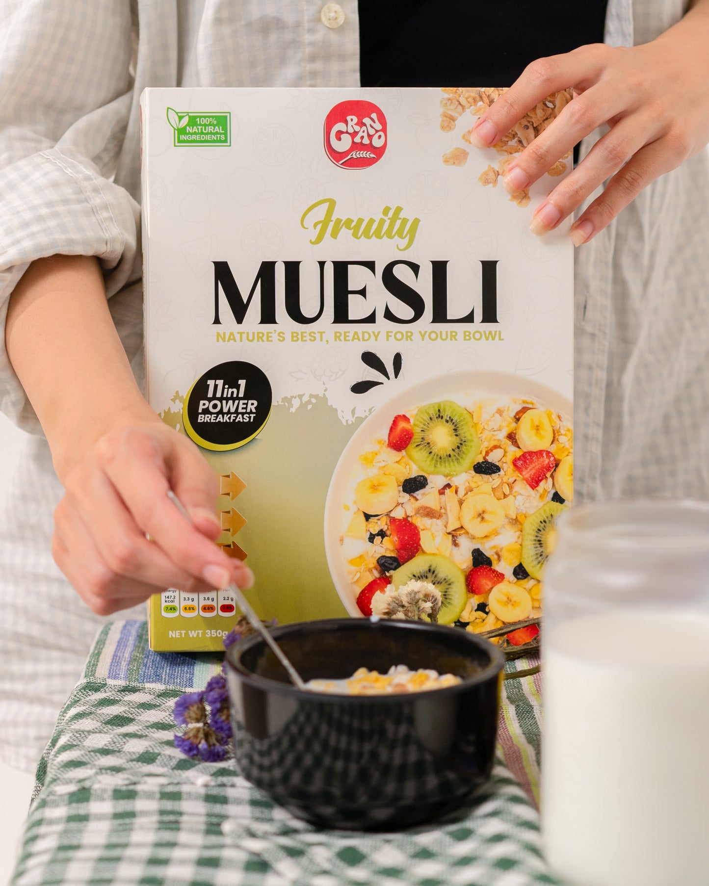 Starter Breakfast Pack - 3 x 175g Muesli