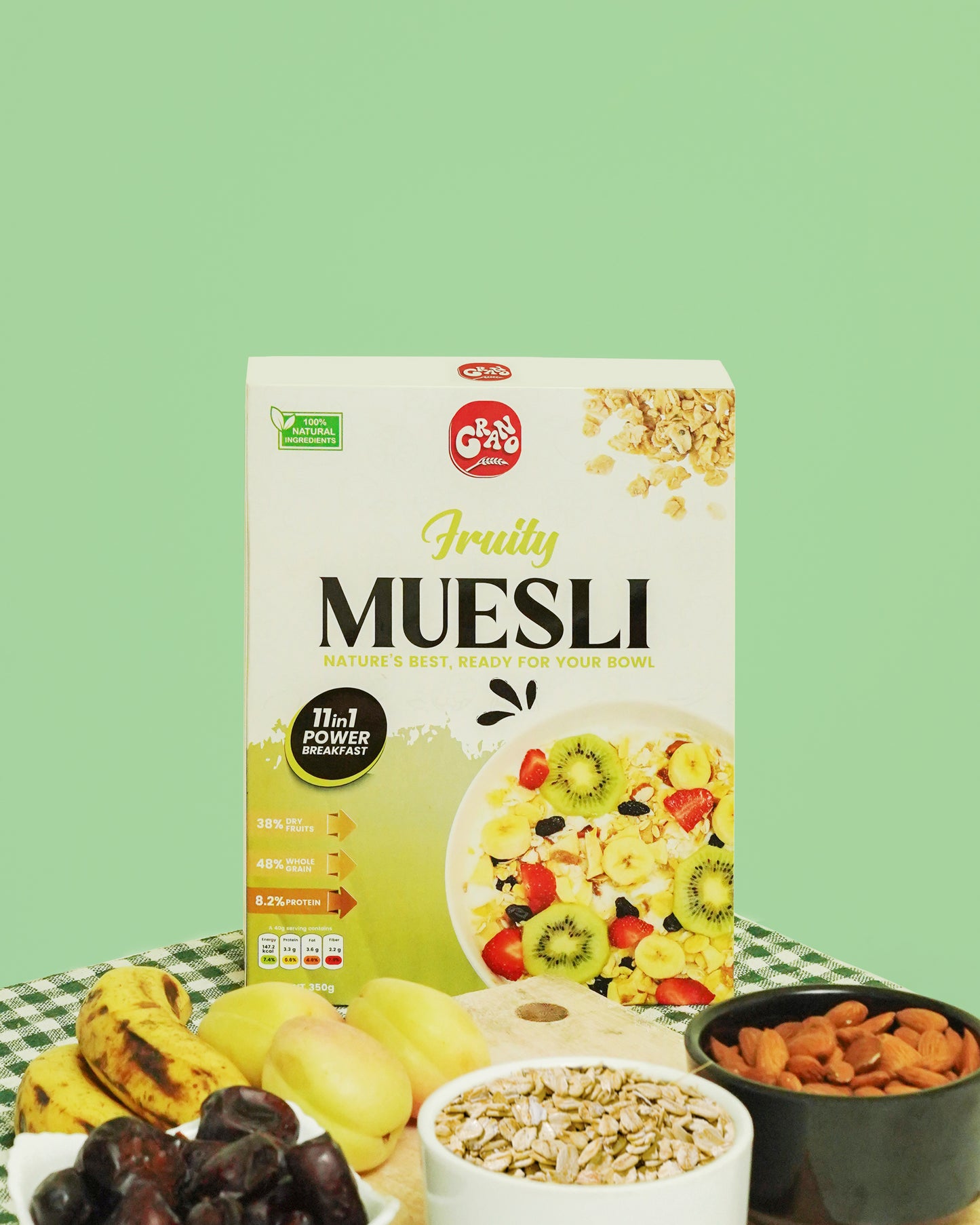 Complete Month Pack - 3 x 350g Muesli