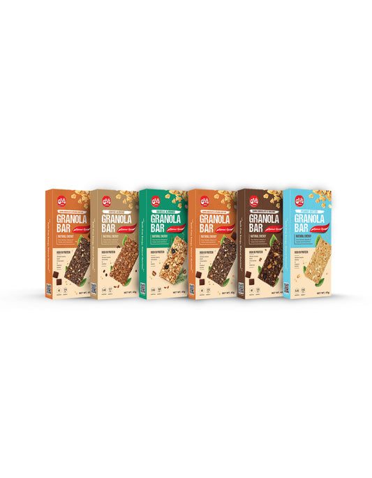 Trial Pack – Pack of 6 Granola Bars