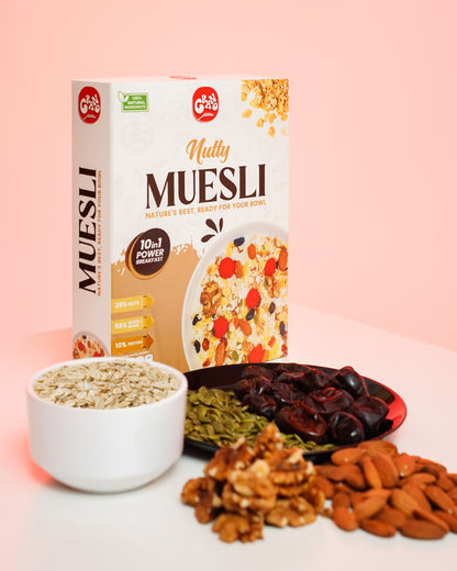Starter Breakfast Pack – 3 × 175g Muesli