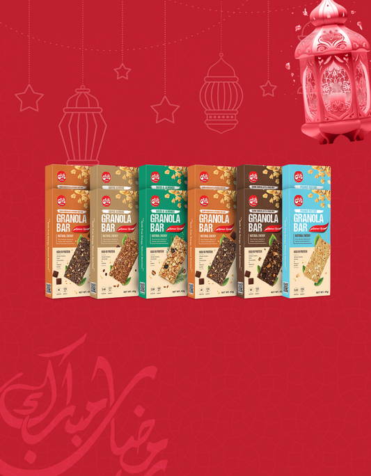🌙 Post-Iftar Energy Pack – Pack of 12 Granola Bars