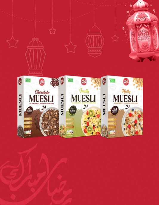 🌙 Ramadan Family Sehri Box – 3 × 350g Muesli