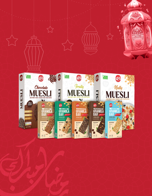 🌙 Eid Celebration Box – 3 Muesli 175g + 5 Granola Bars