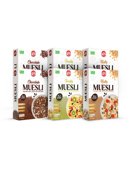 Monthly Family Pack – 6 × 350g Muesli