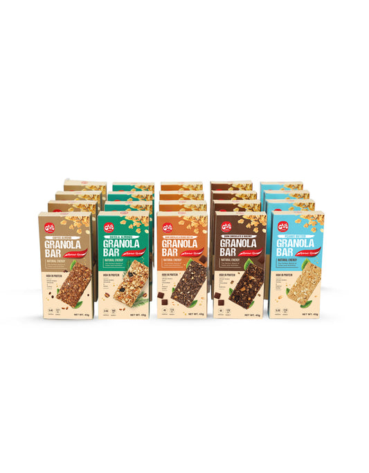 Power Month Pack – Pack of 20 Granola Bars